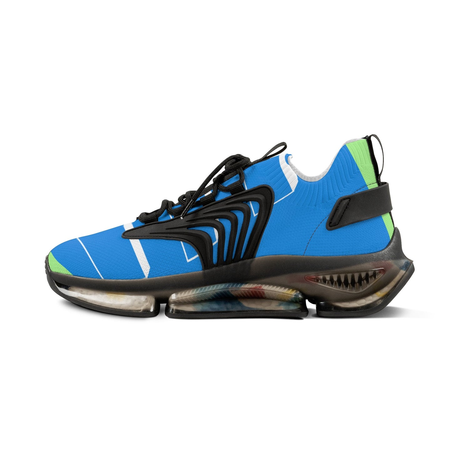 Men's Light Blue Exercise Sneakers