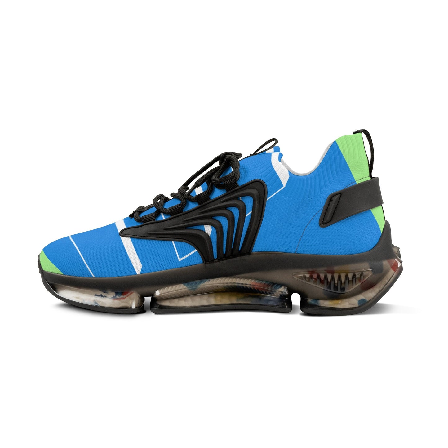 Men's Light Blue Exercise Sneakers
