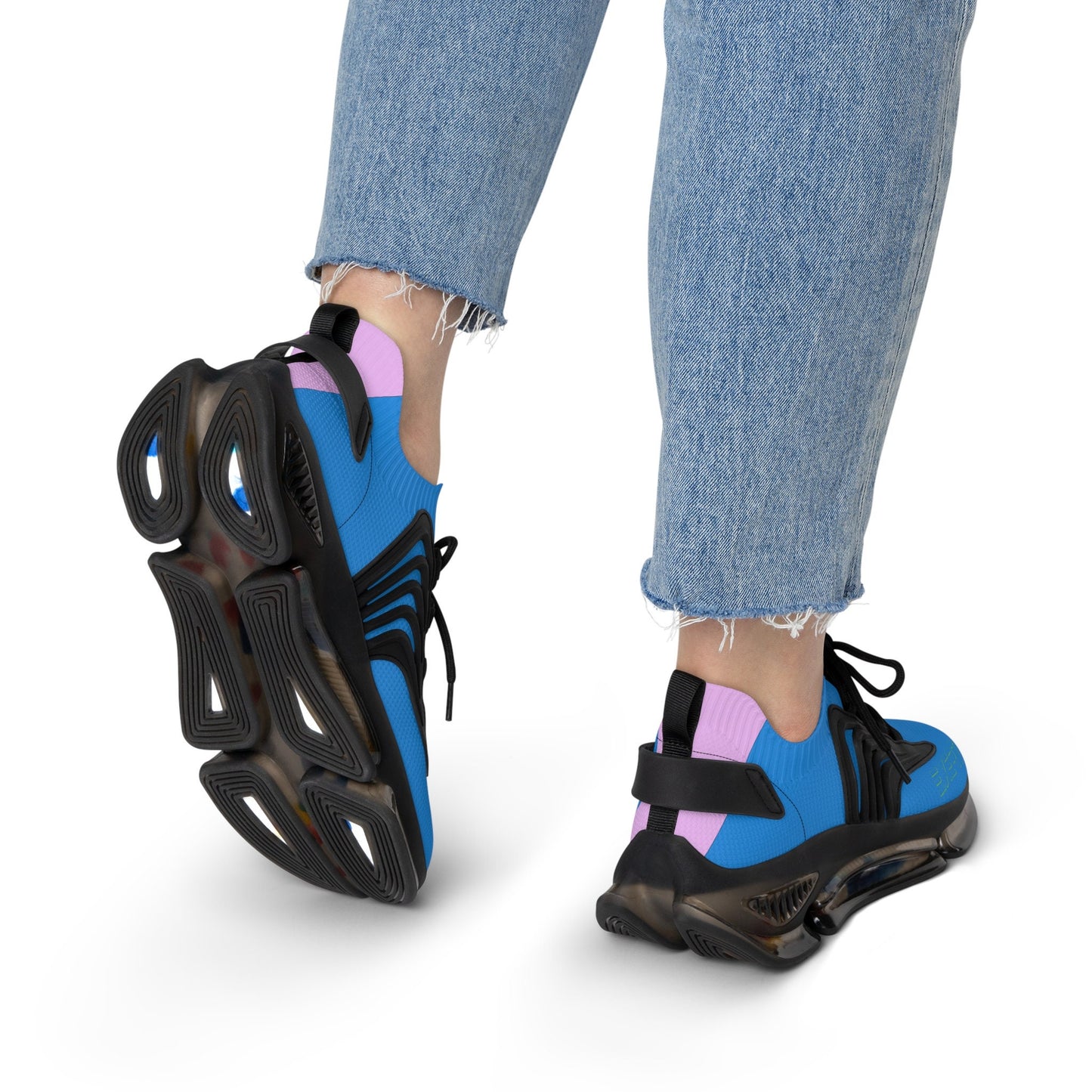 Women's Blue Running Sneakers