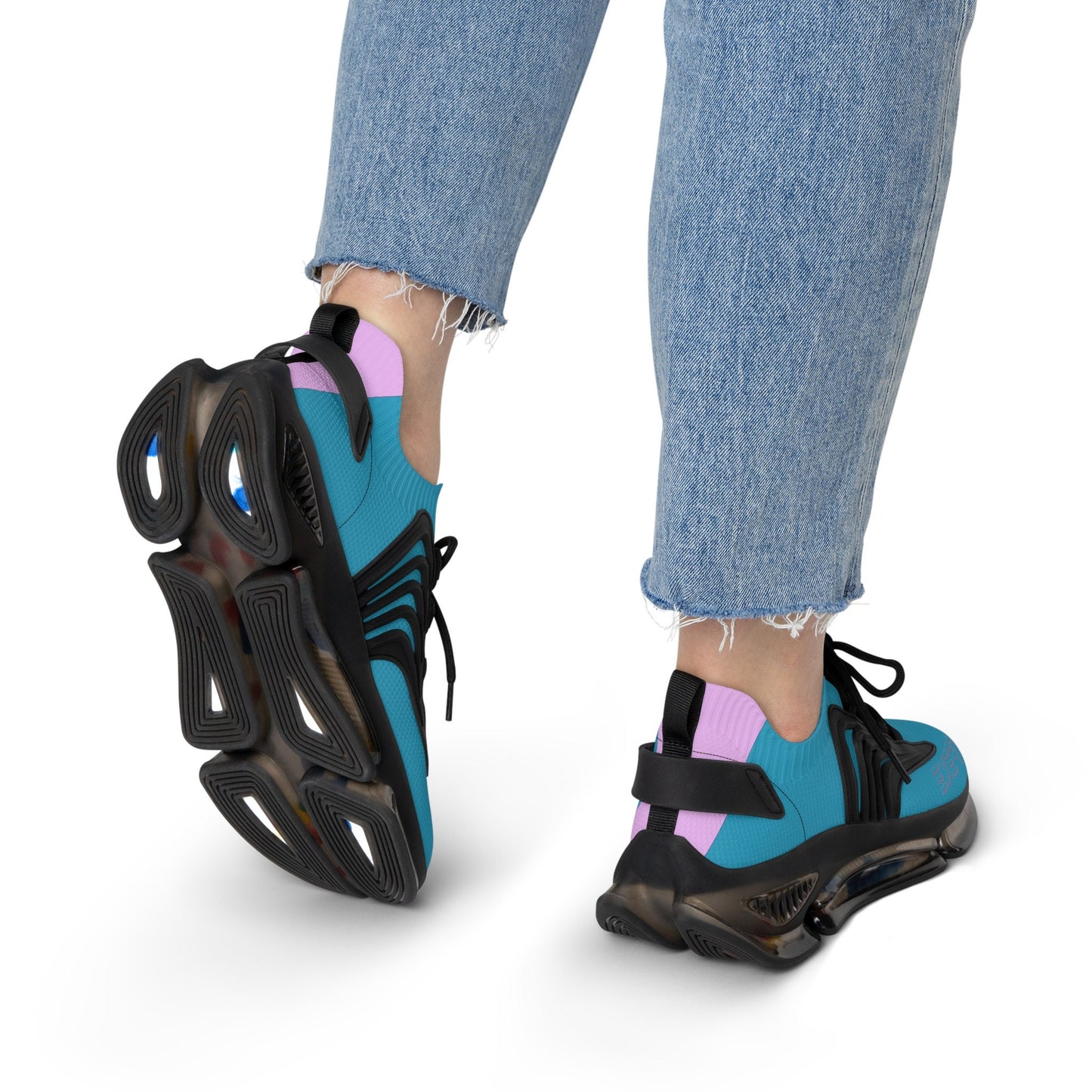 Women's Blue Running Sneakers