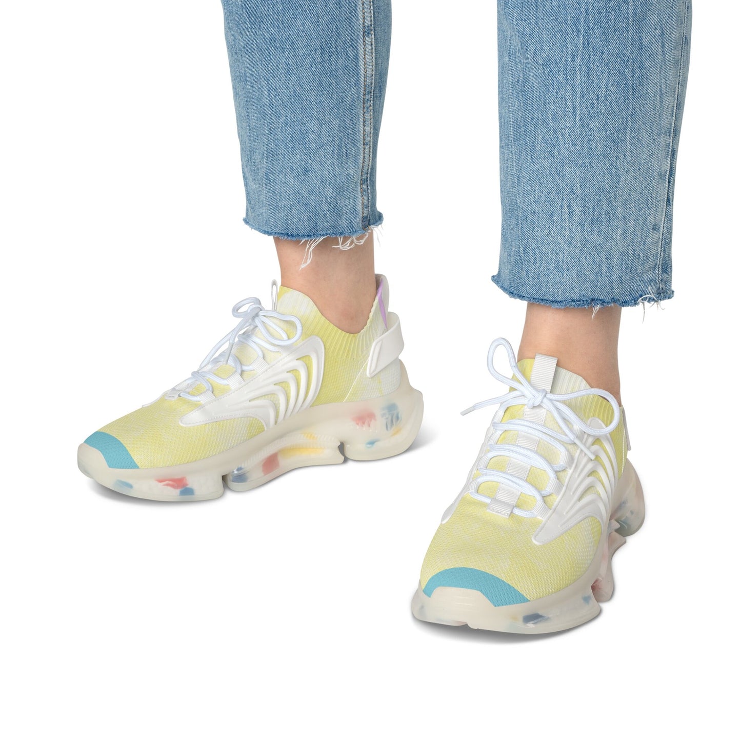 Ladies Yellow Sneakers