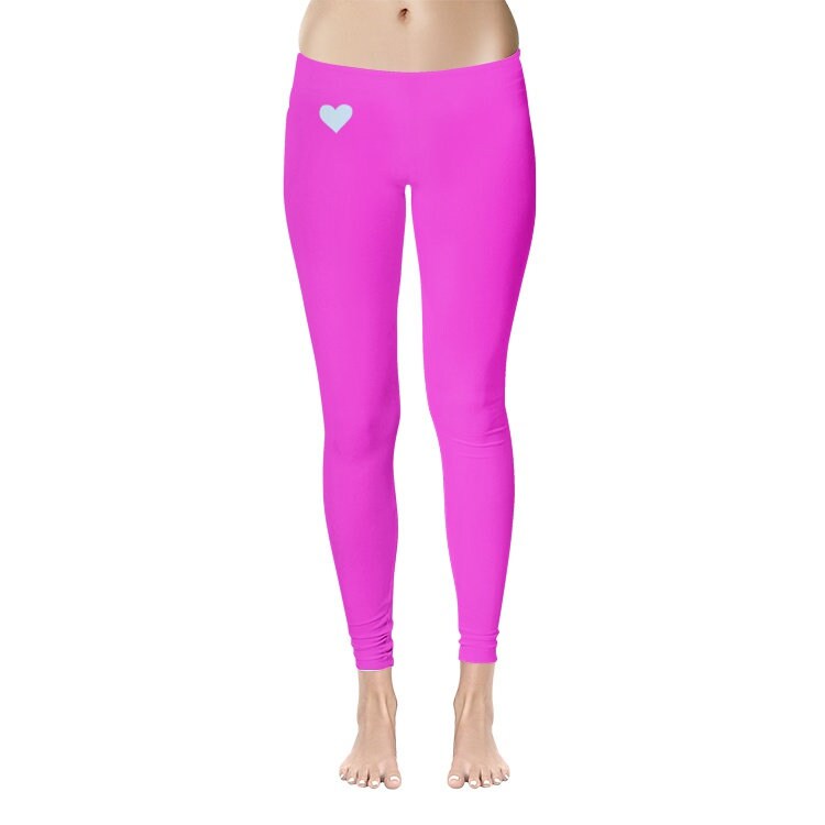 Pink Leggings Women's Temp Control Cotton Leggings