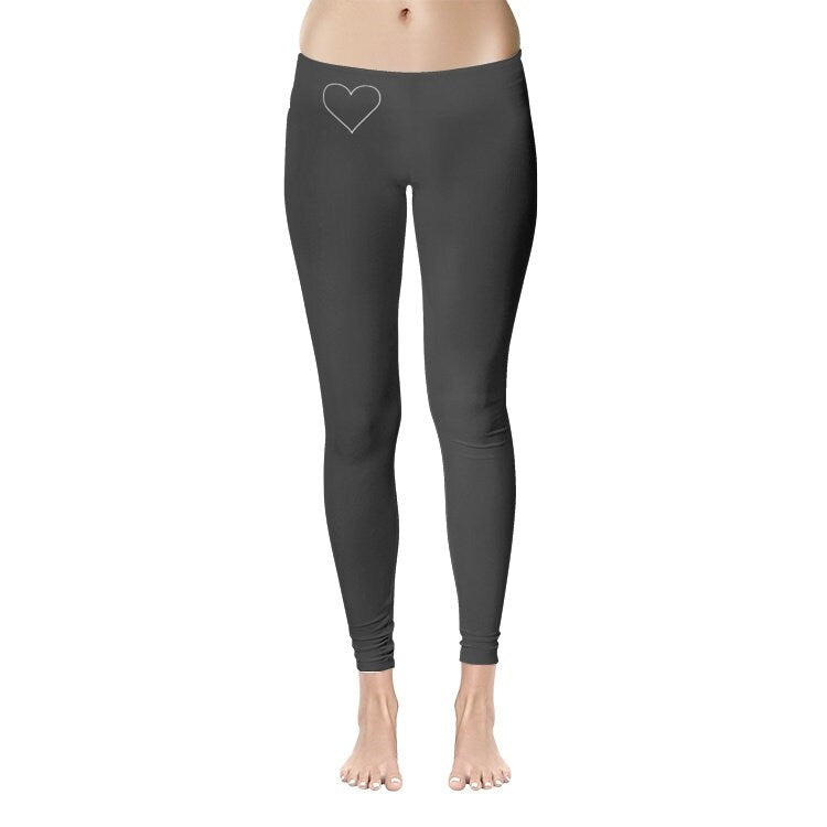 Black Leggings Women's Temp Control Cotton Leggings
