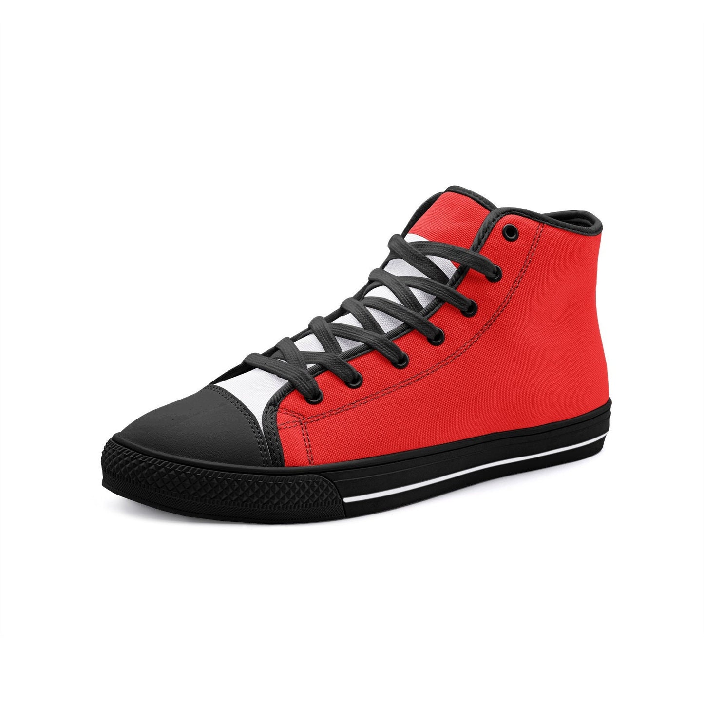 Red High Tops Unisex Sizes