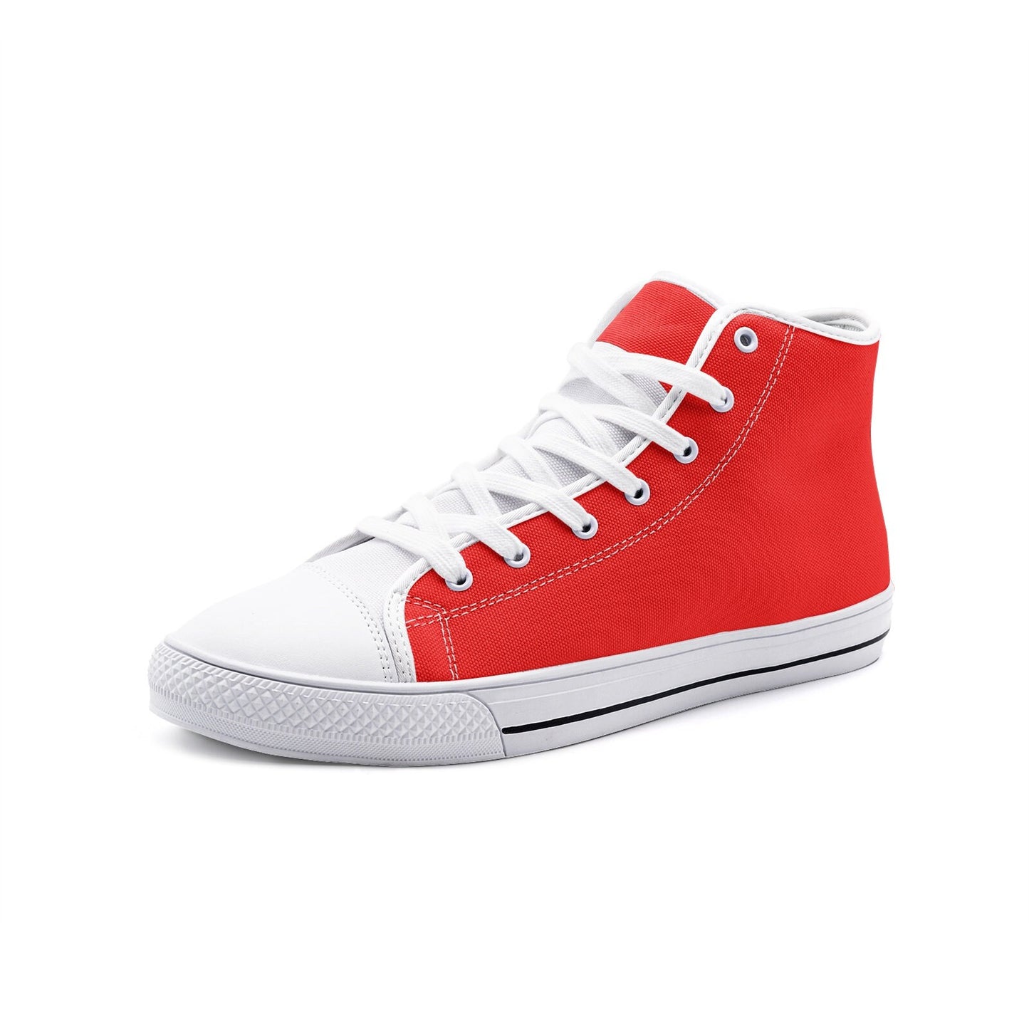 Red High Tops Unisex Sizes