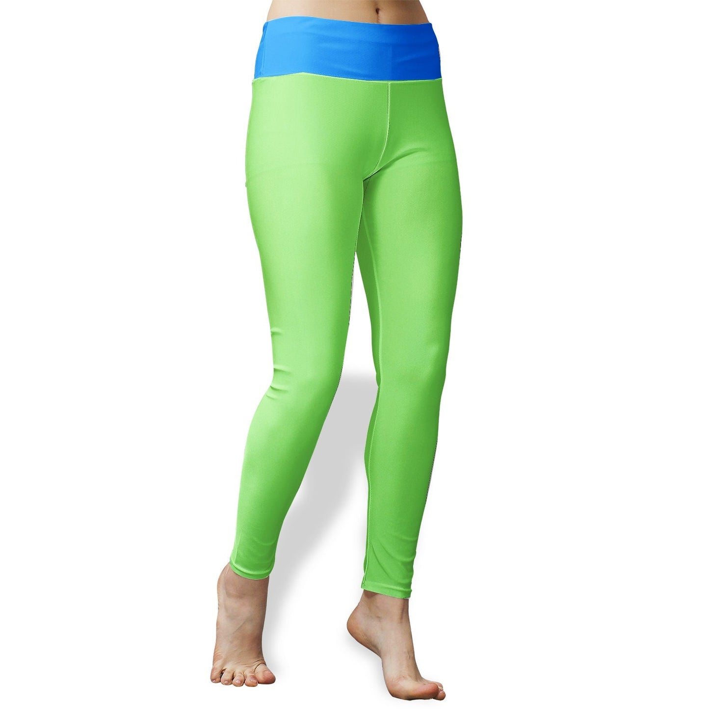 Green Leggings Women's High Waist Yoga Leggings