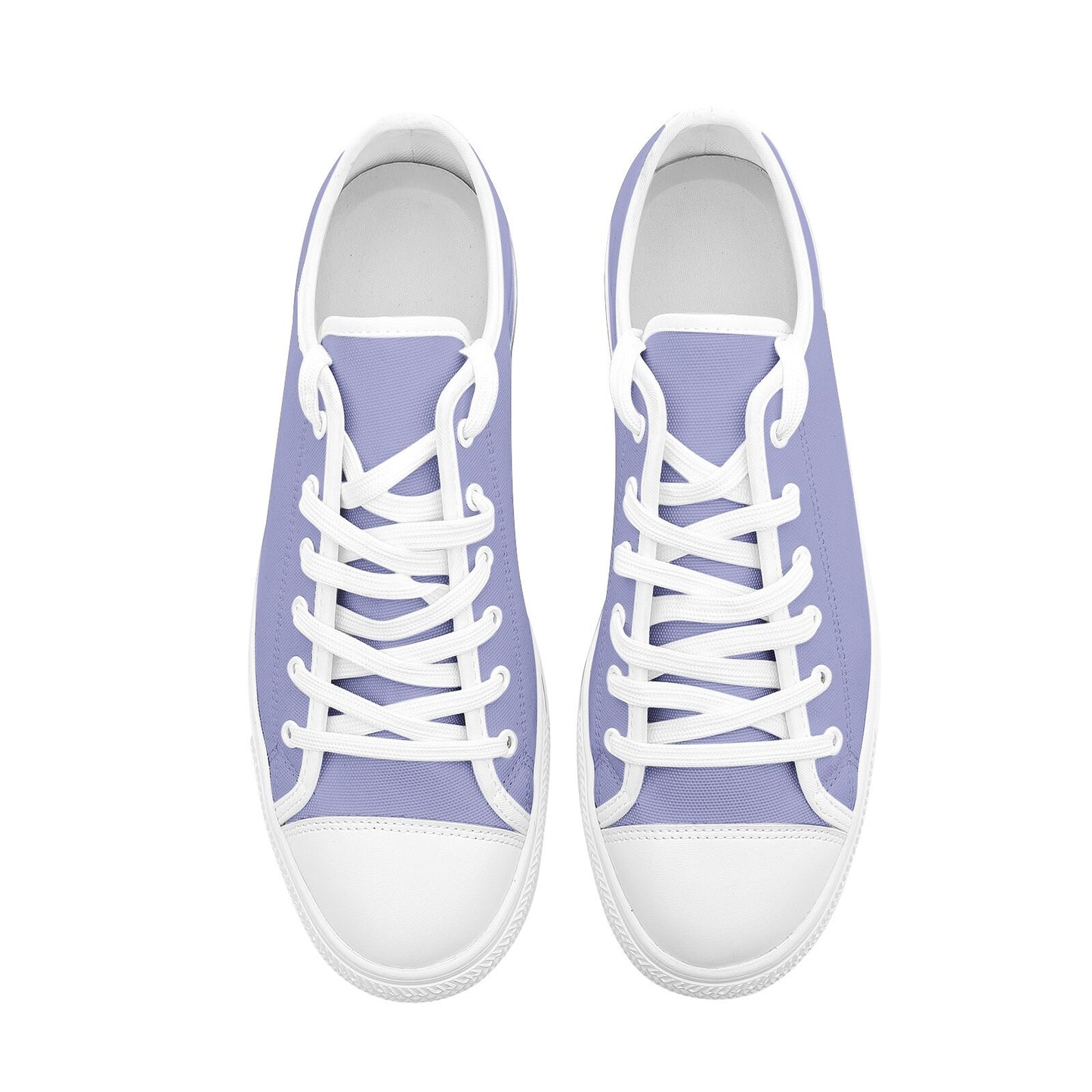 Purple Sneakers Unisex Low Top Purple Canvas Shoes