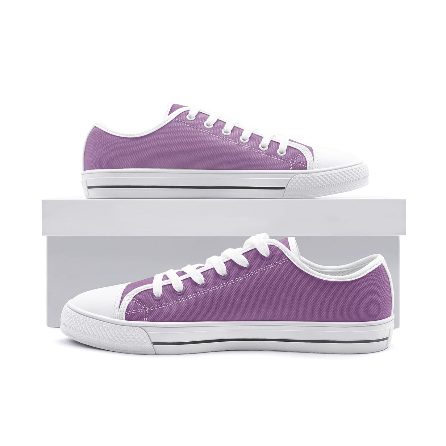 Purple Sneakers Unisex Low Top Purple Sneakers