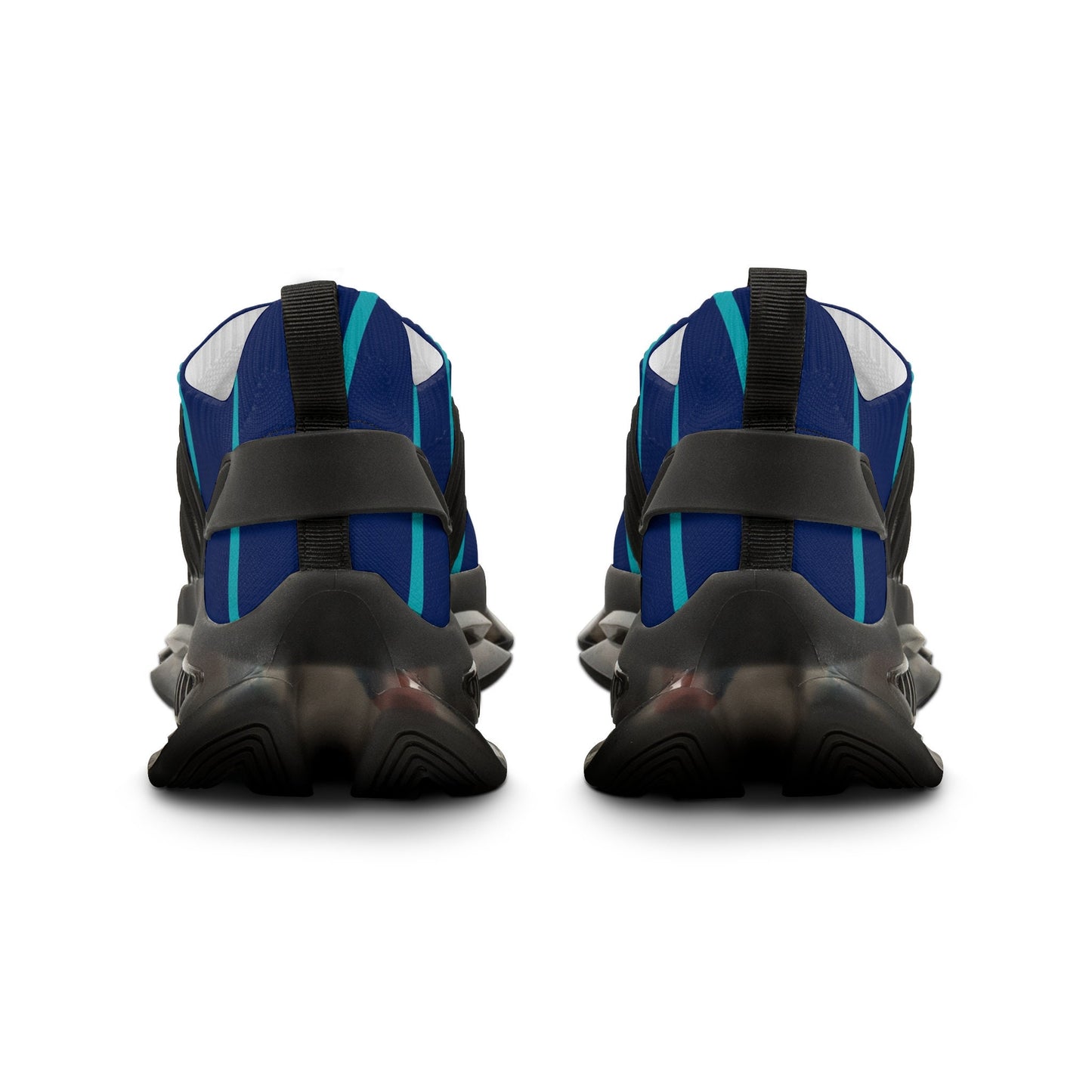 Men's Blue and Teal Sneakers