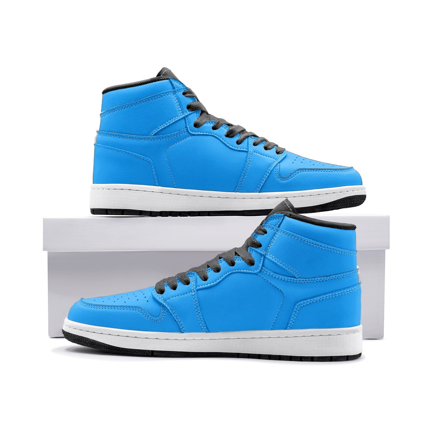Light Blue High Top Sneakers Unisex Sizes