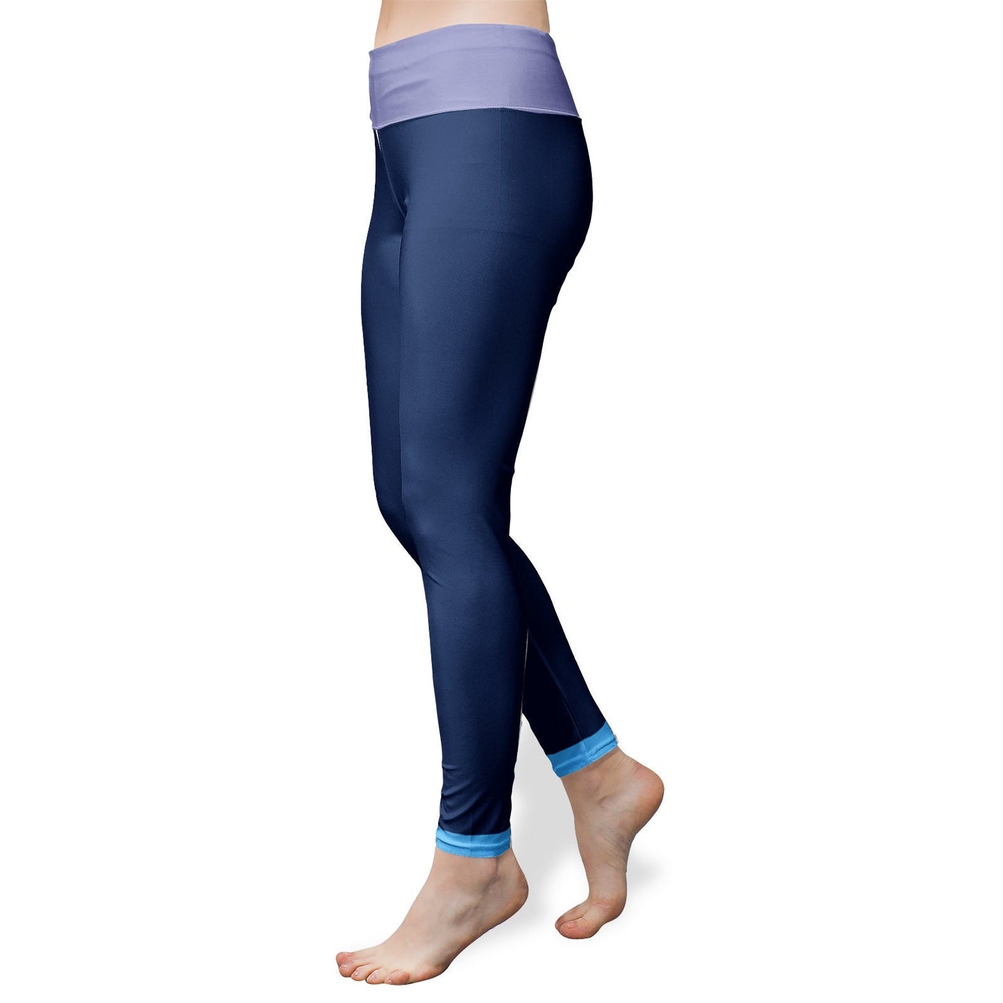 Pretty Blue Women's High Waist Yoga Leggings