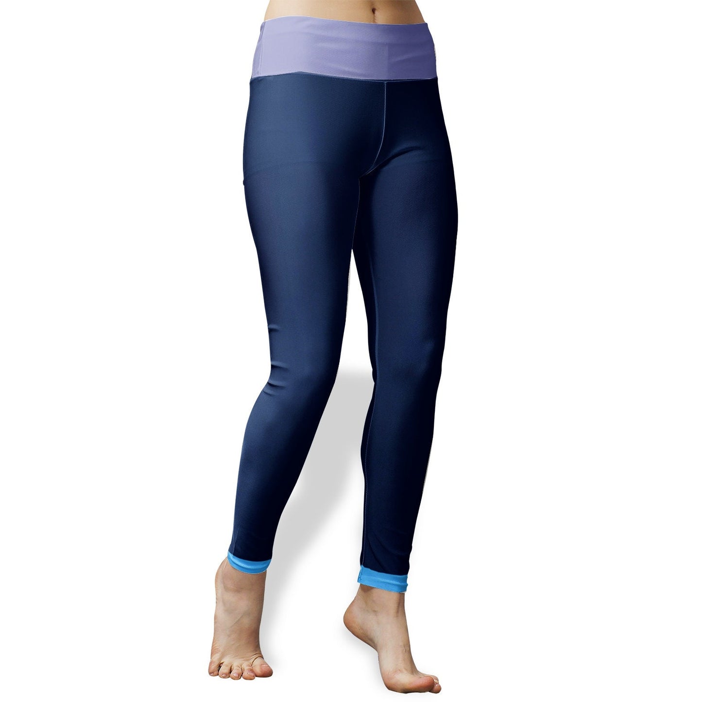 Pretty Blue Women's High Waist Yoga Leggings