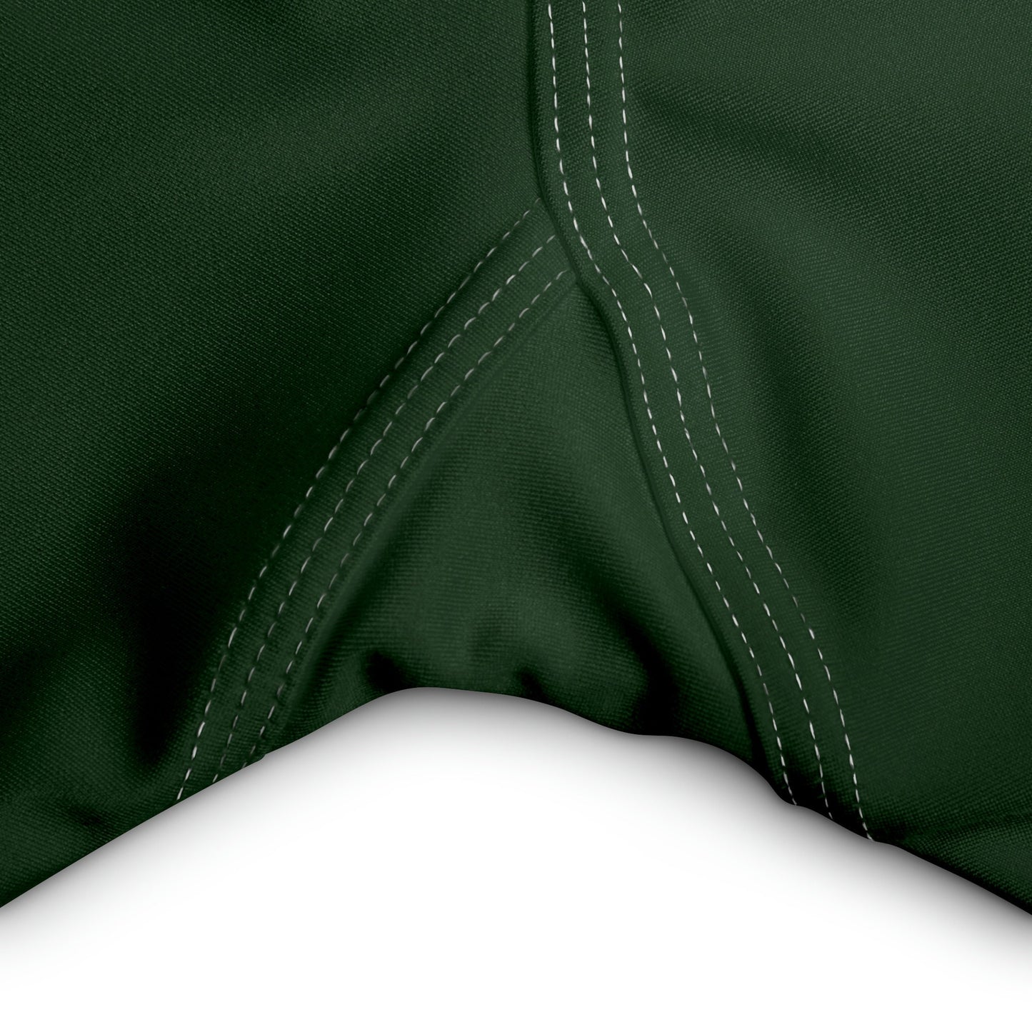 Dark Green Yoga Capri Leggings Poly Spandex