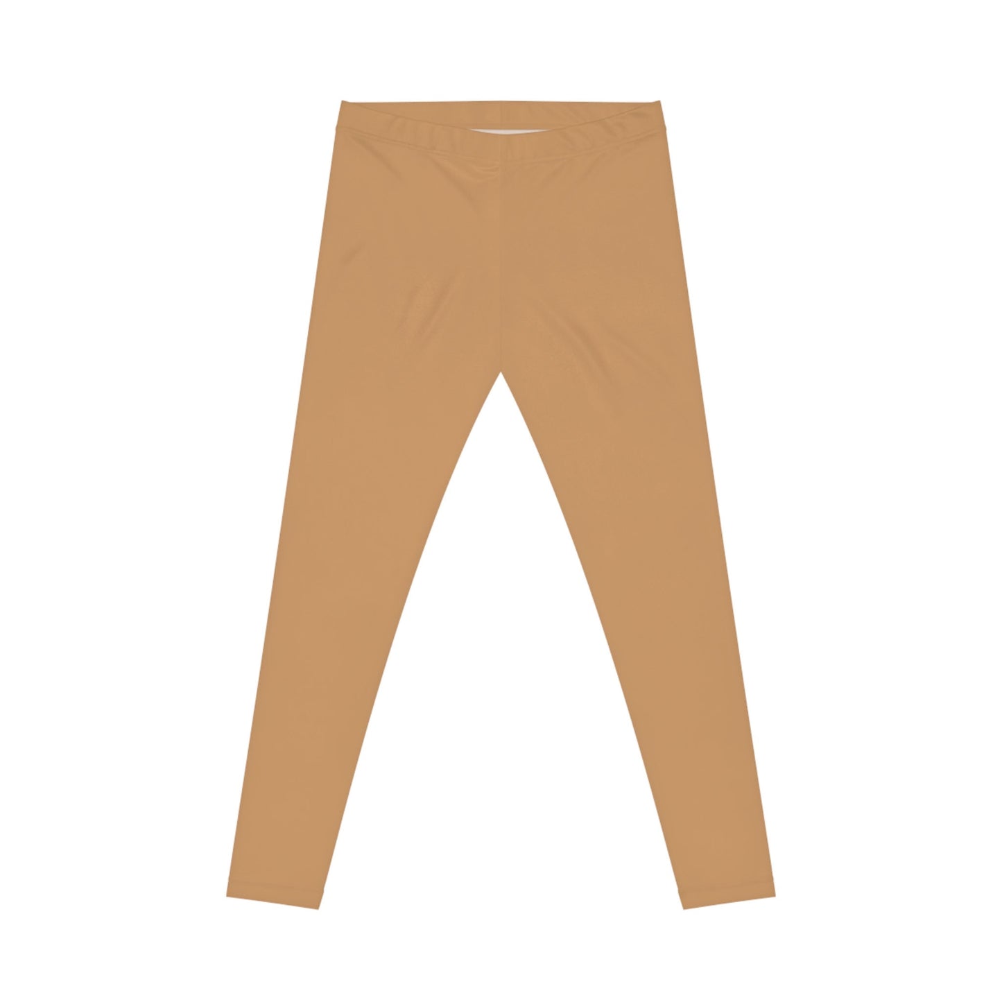 Women's Casual Brown Leggings