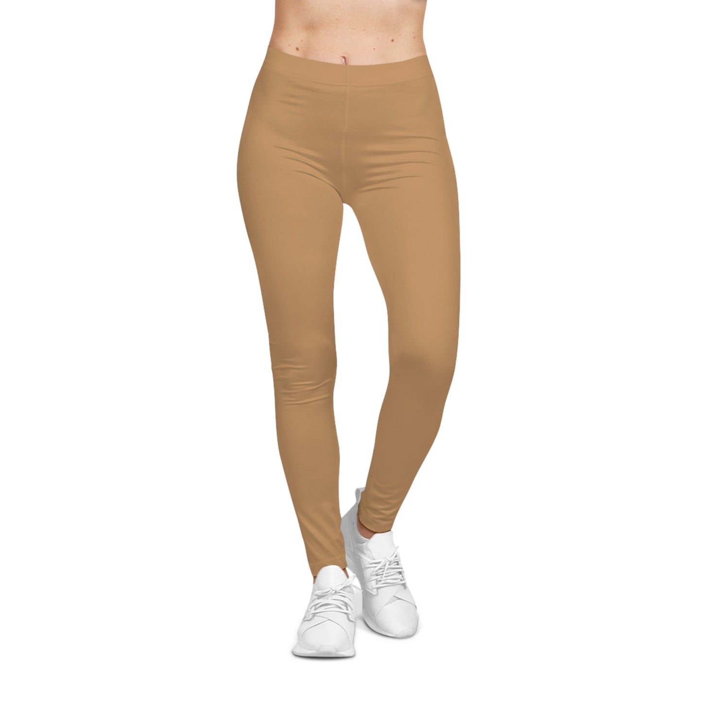 Women's Casual Brown Leggings