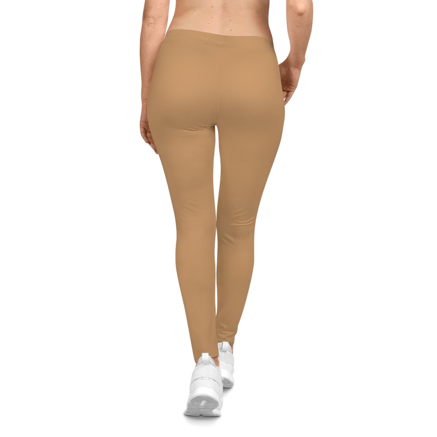 Women's Casual Brown Leggings