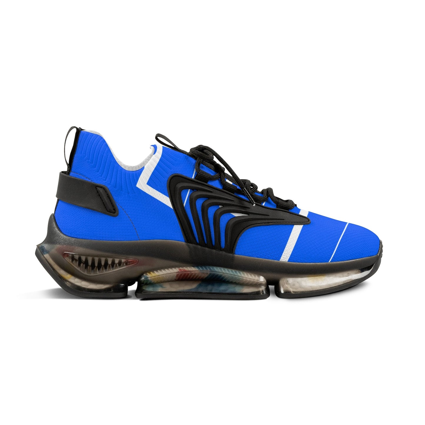 Men's Blue Exercise Sneakers