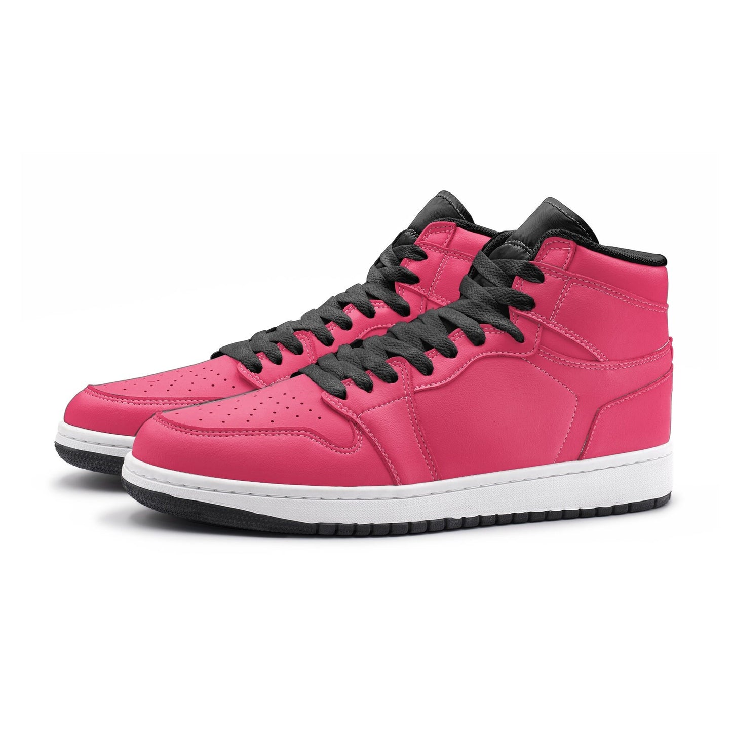 Pink High Top Sneakers Unisex