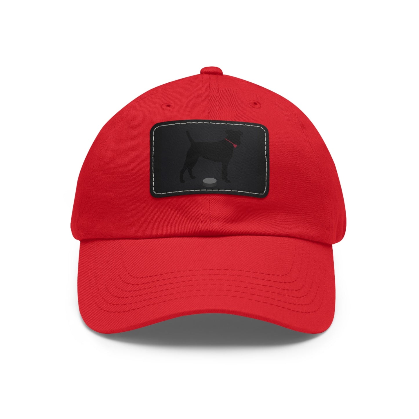 Hockey Hats with Black Dog Image