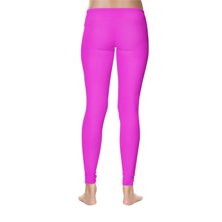 Pink Leggings Women's Temp Control Cotton Leggings