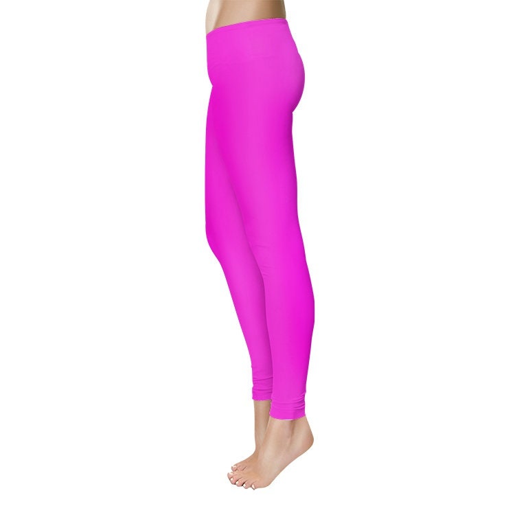 Pink Leggings Women's Temp Control Cotton Leggings