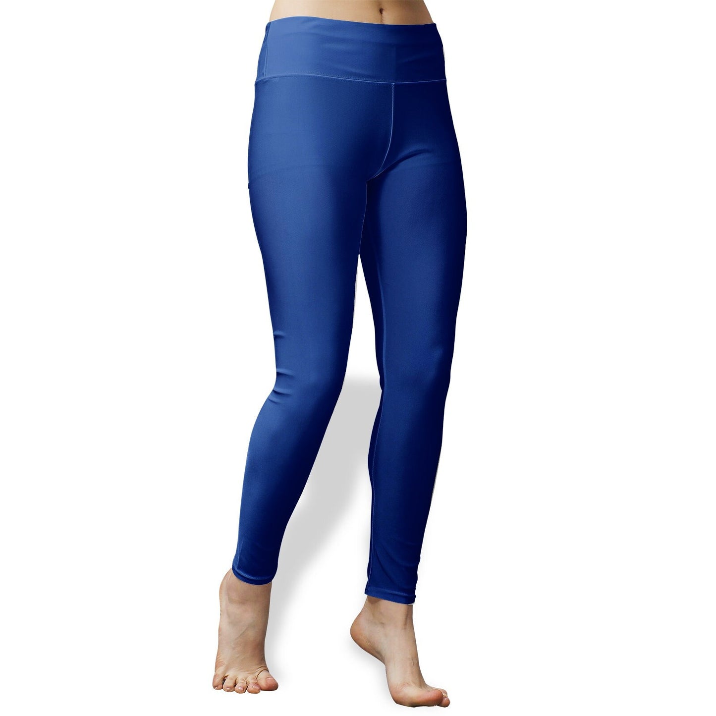Women's High Waist Blue Yoga Leggings