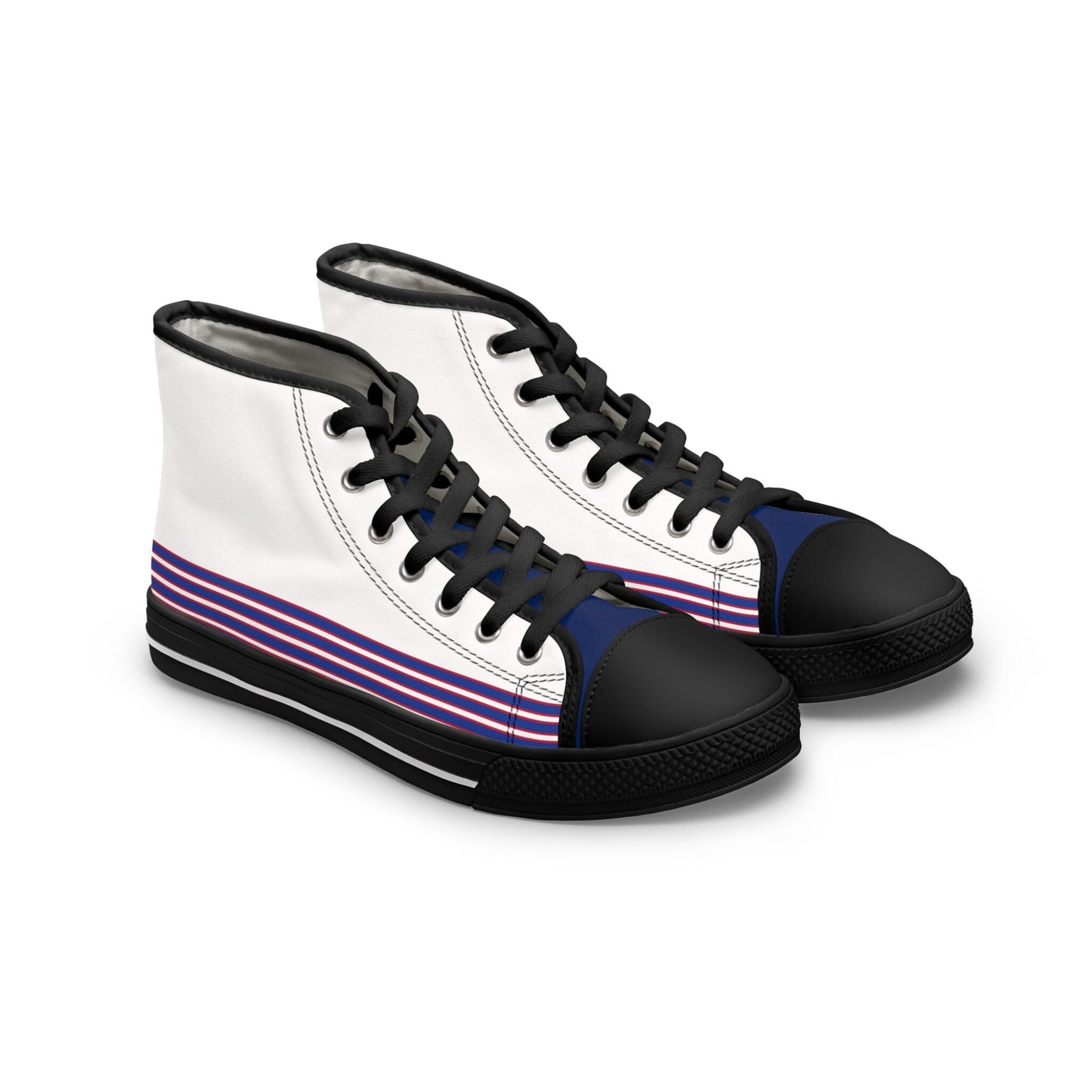 Women's White High Top Sneakers