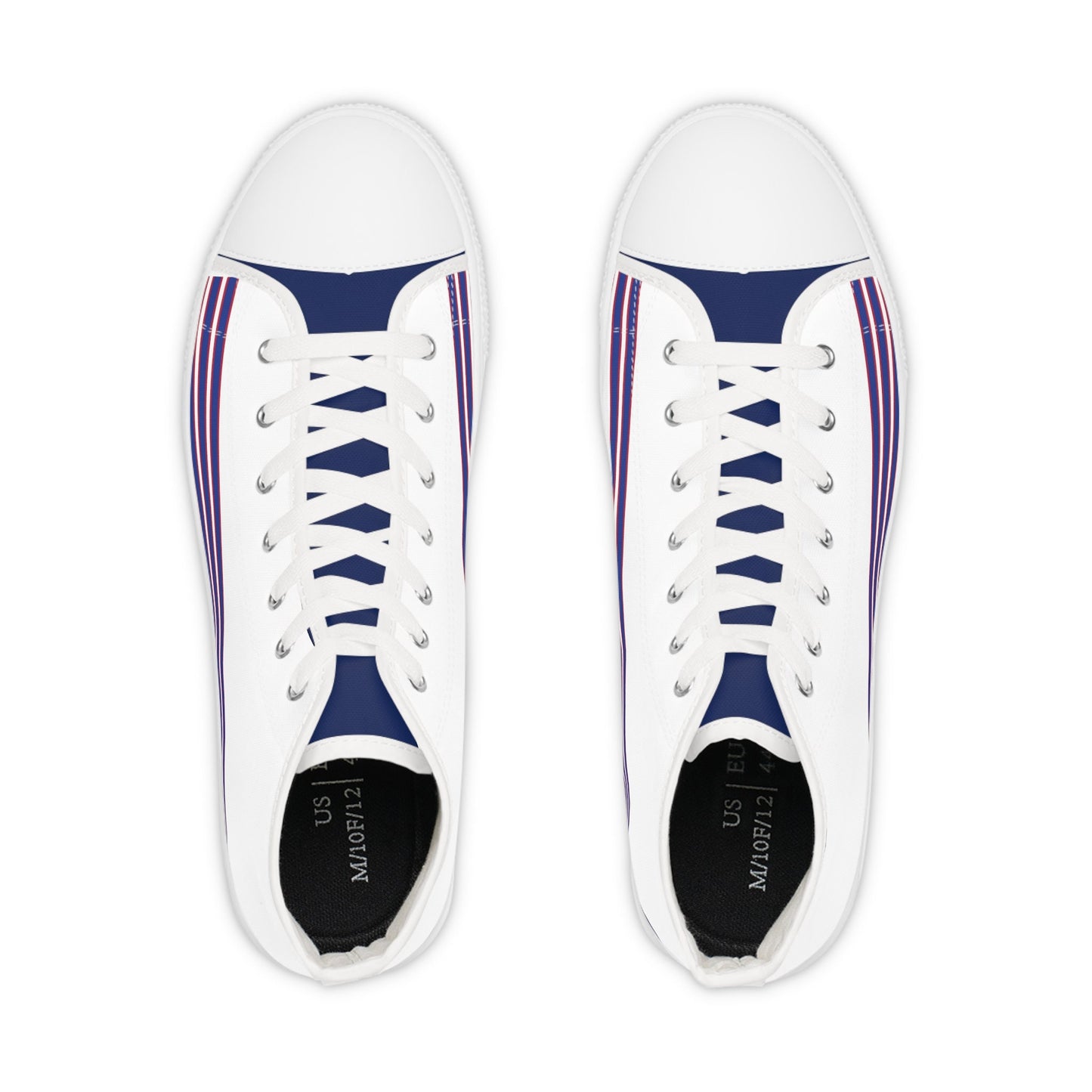 Men's White High Top Sneakers