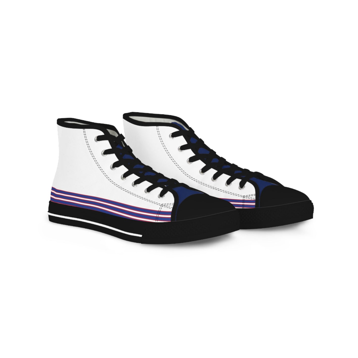 Men's White High Top Sneakers