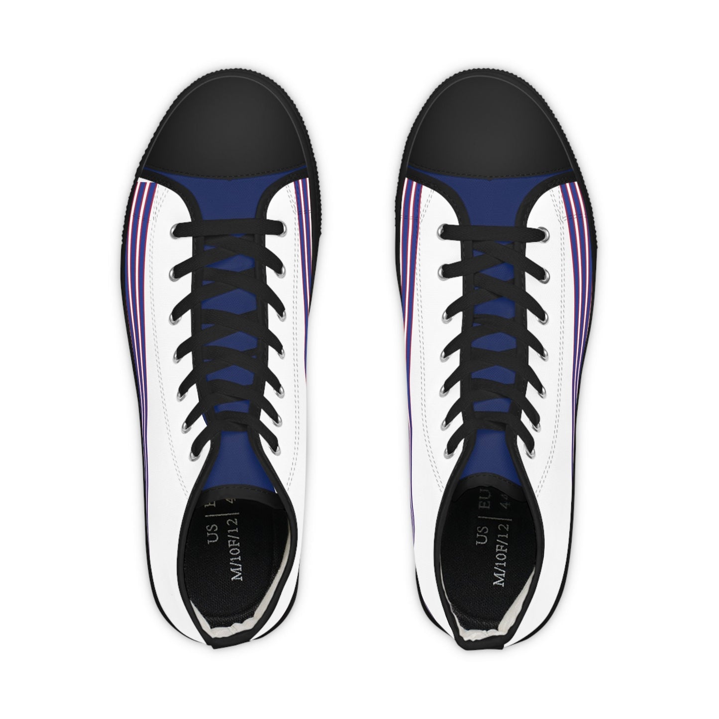 Men's White High Top Sneakers
