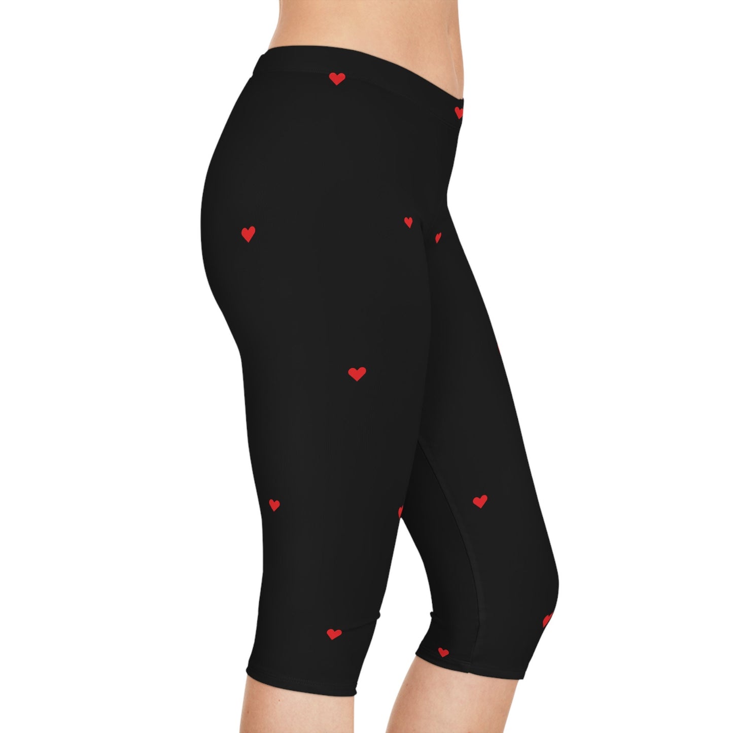 Women's Black Capri Leggings