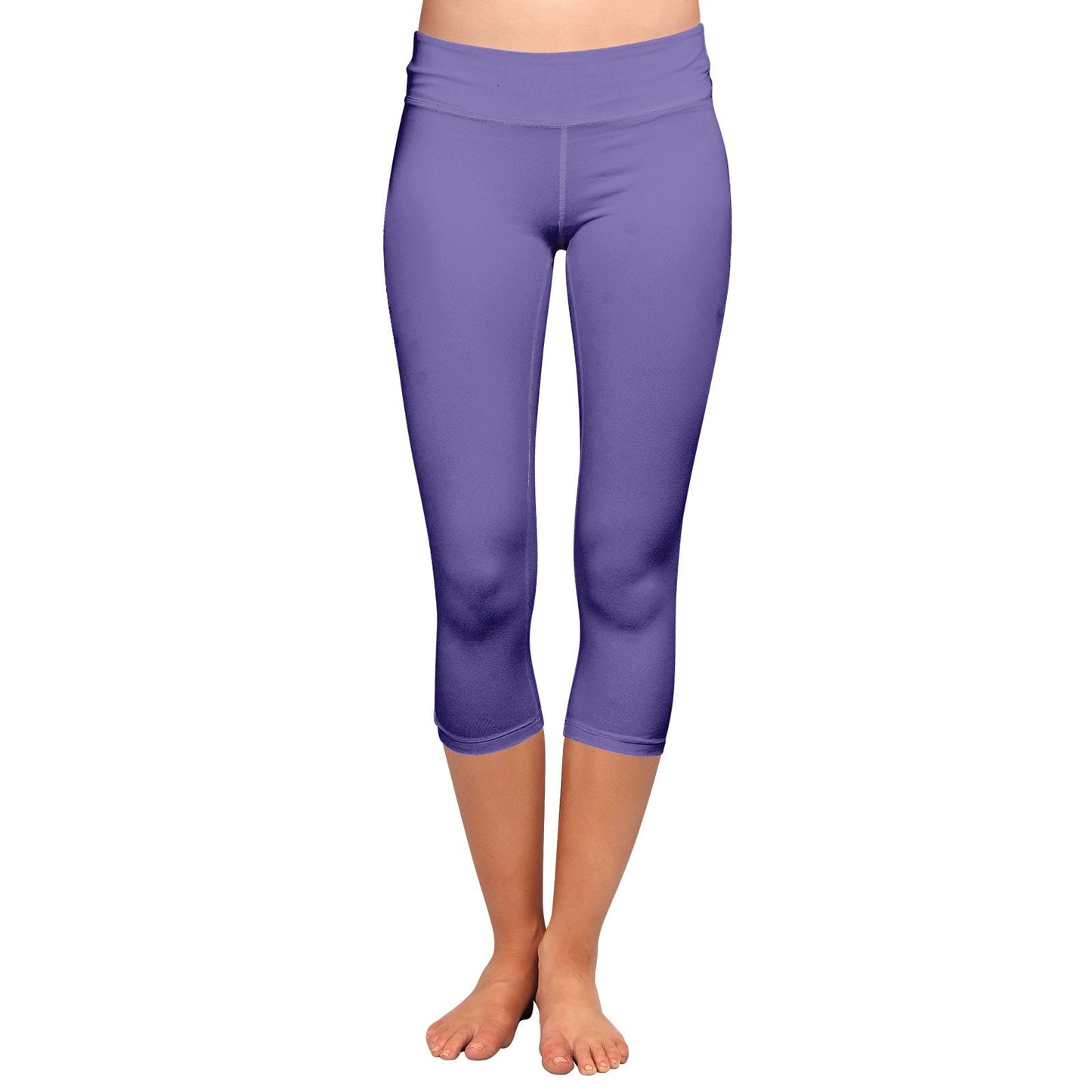 Purple Capri Leggings