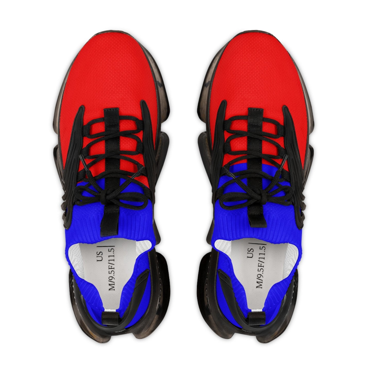 Men's Red and Blue Sneakers