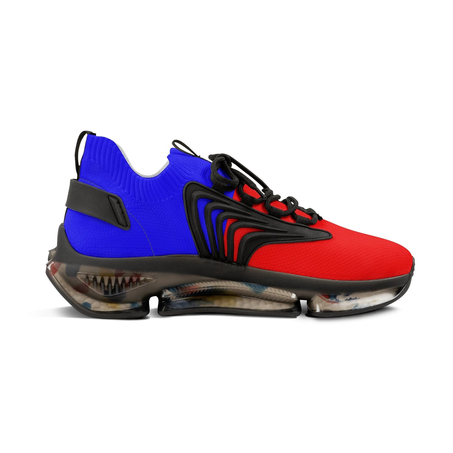 Men's Red and Blue Sneakers