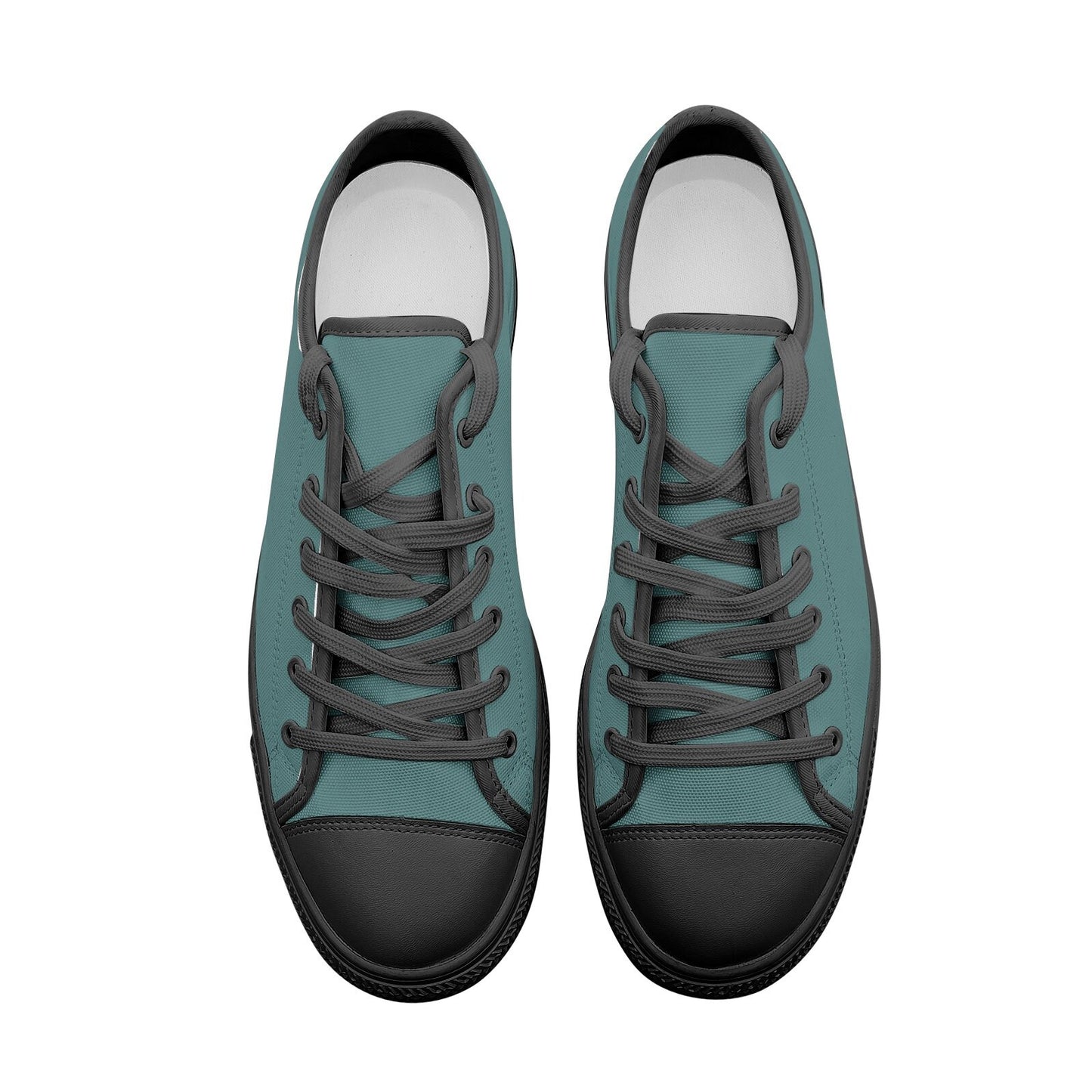 Green Low Top Canvas Sneakers  Unisex Sizes
