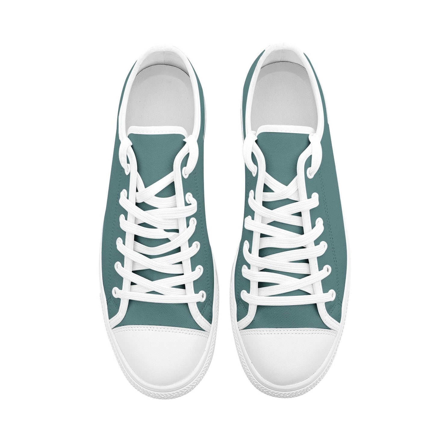 Green Low Top Canvas Sneakers  Unisex Sizes