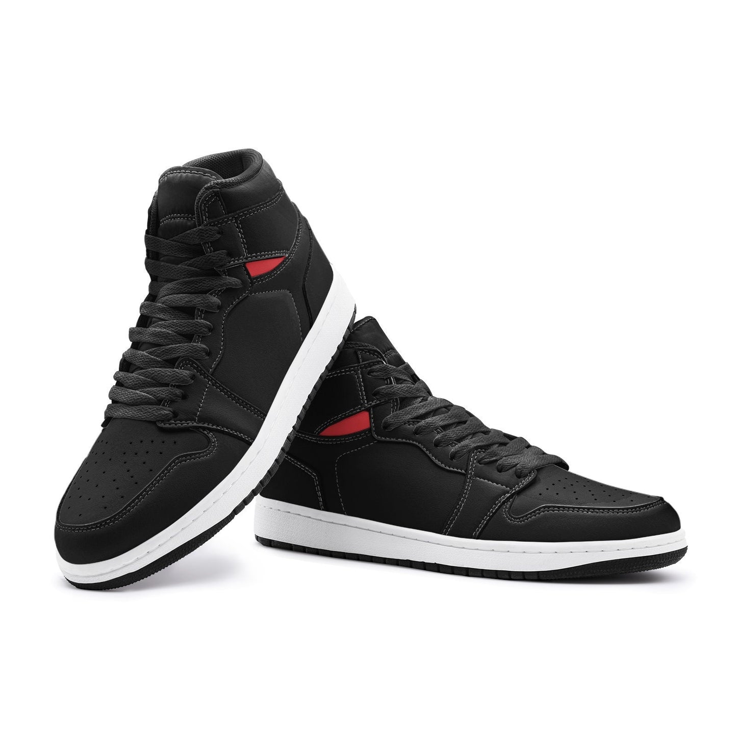 Black High Top Sneakers Unisex Sizes