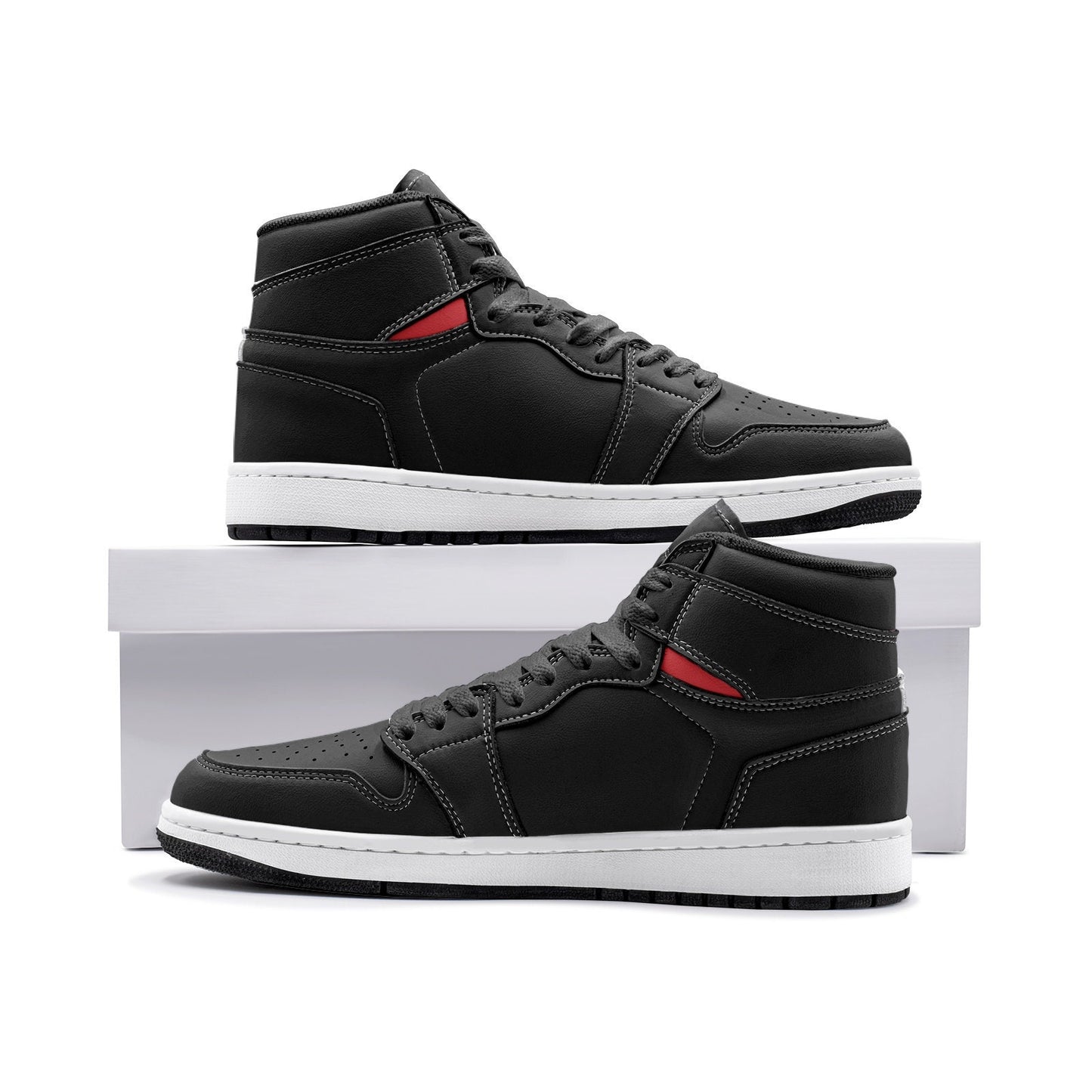 Black High Top Sneakers Unisex Sizes