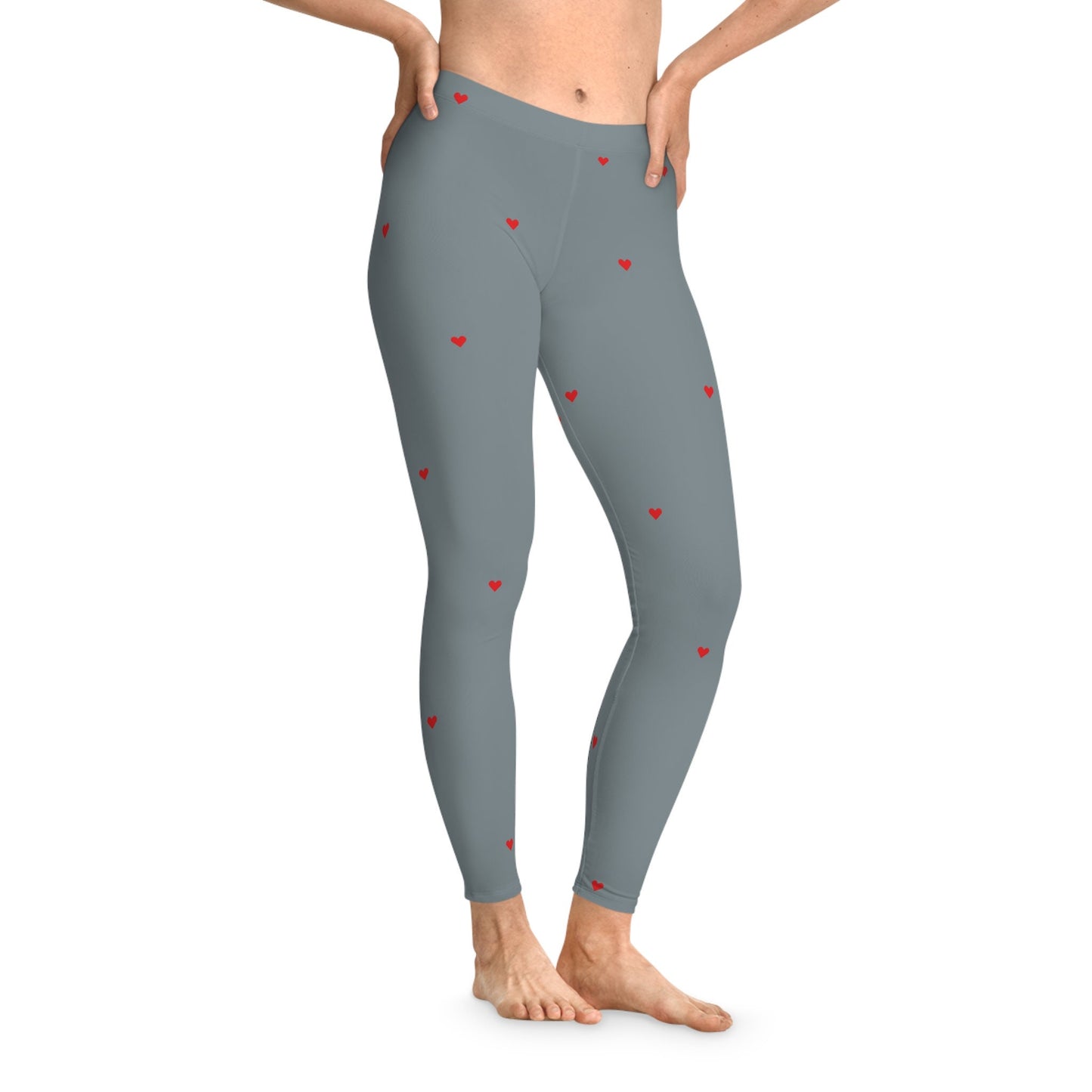 Gray Stretchy Leggings