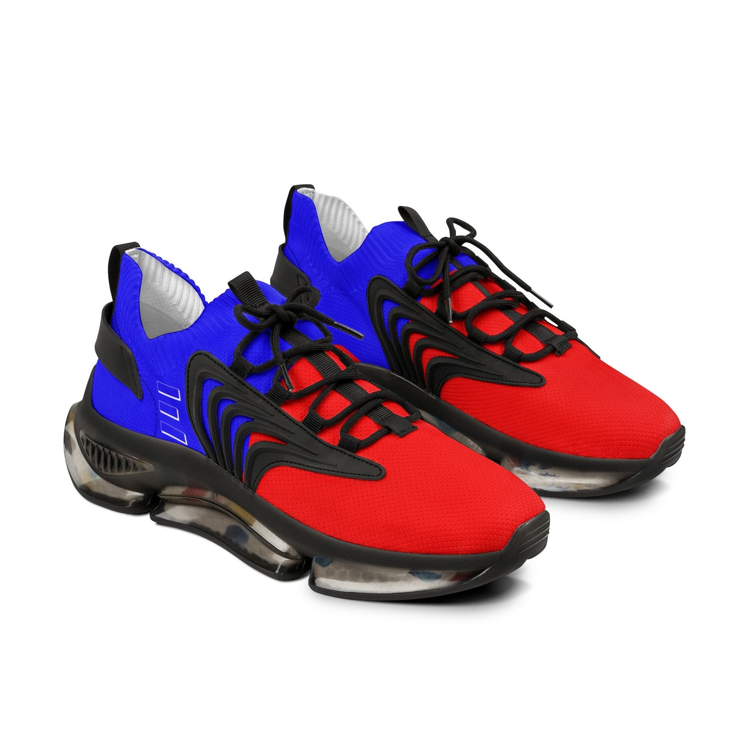 Men's Red and Blue Sneakers