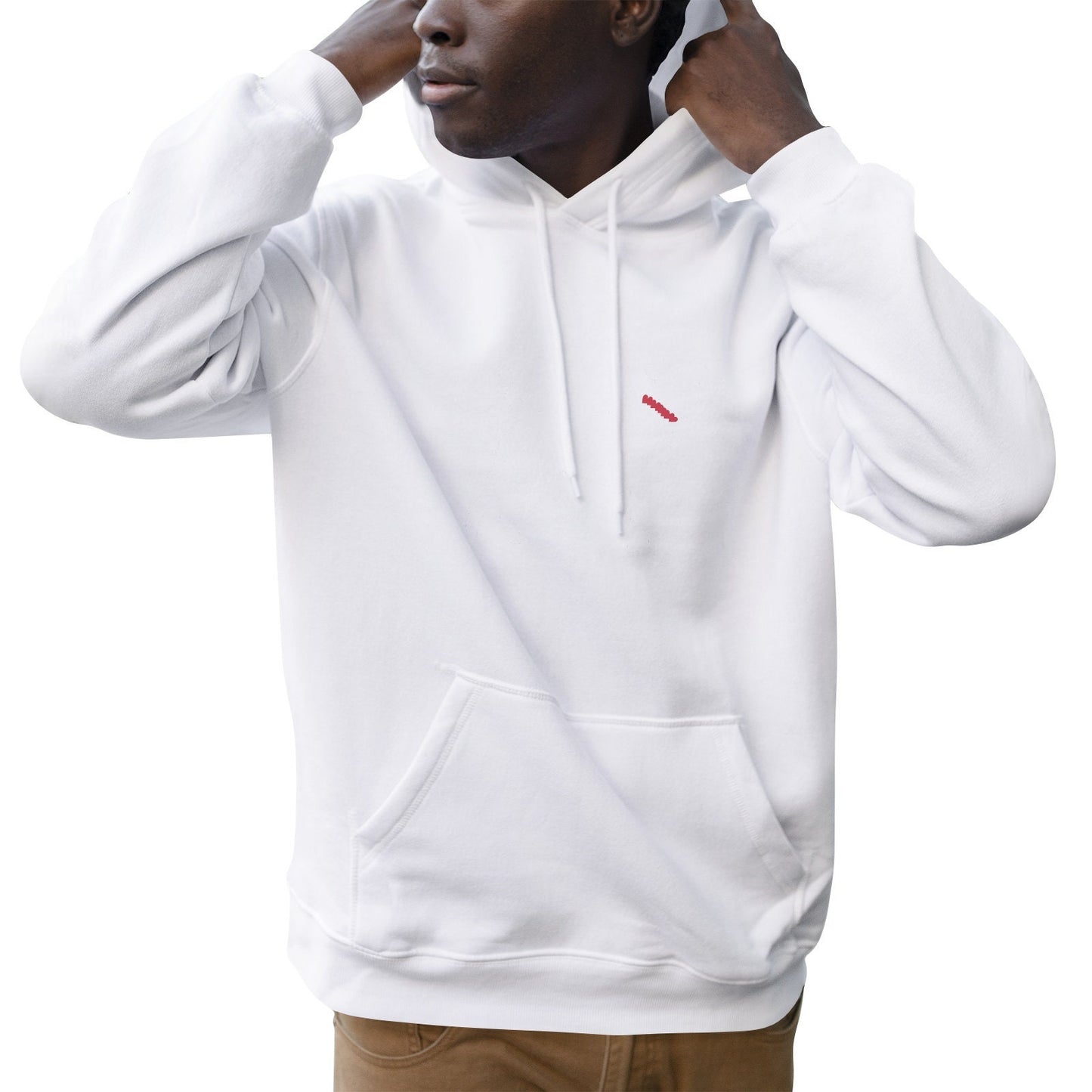 White Dog Black Hoodies