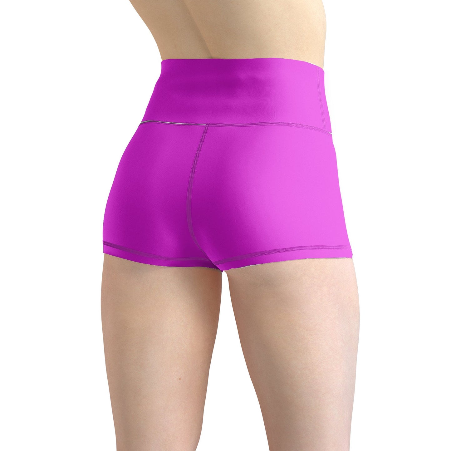 Women's Pink Yoga Shorts