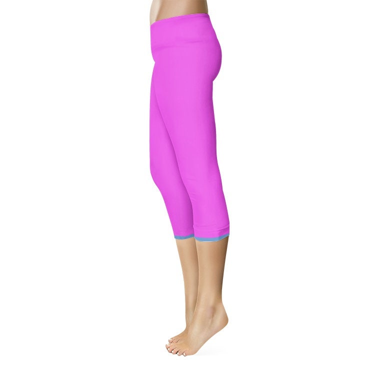 Pink Capri Leggings