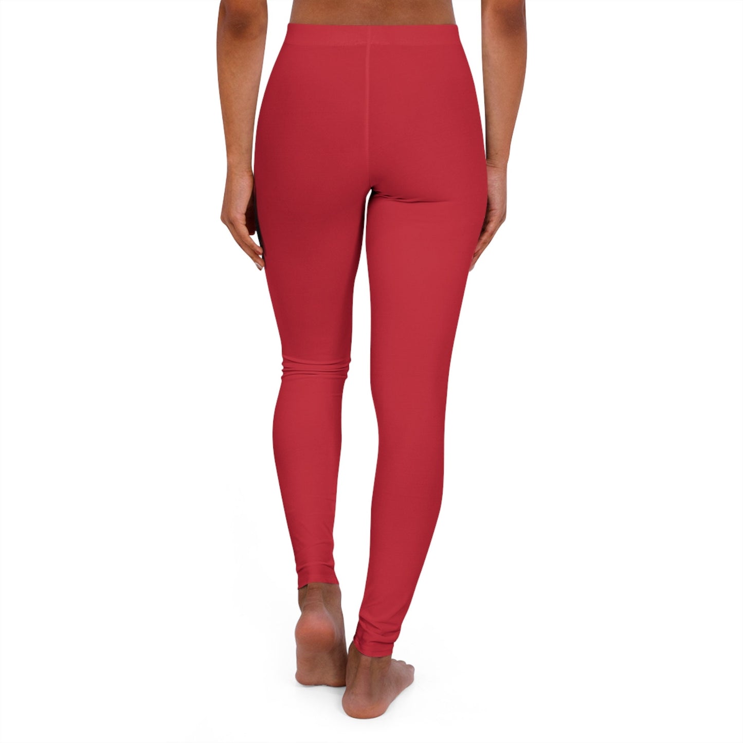 Women's Red Spandex Leggings