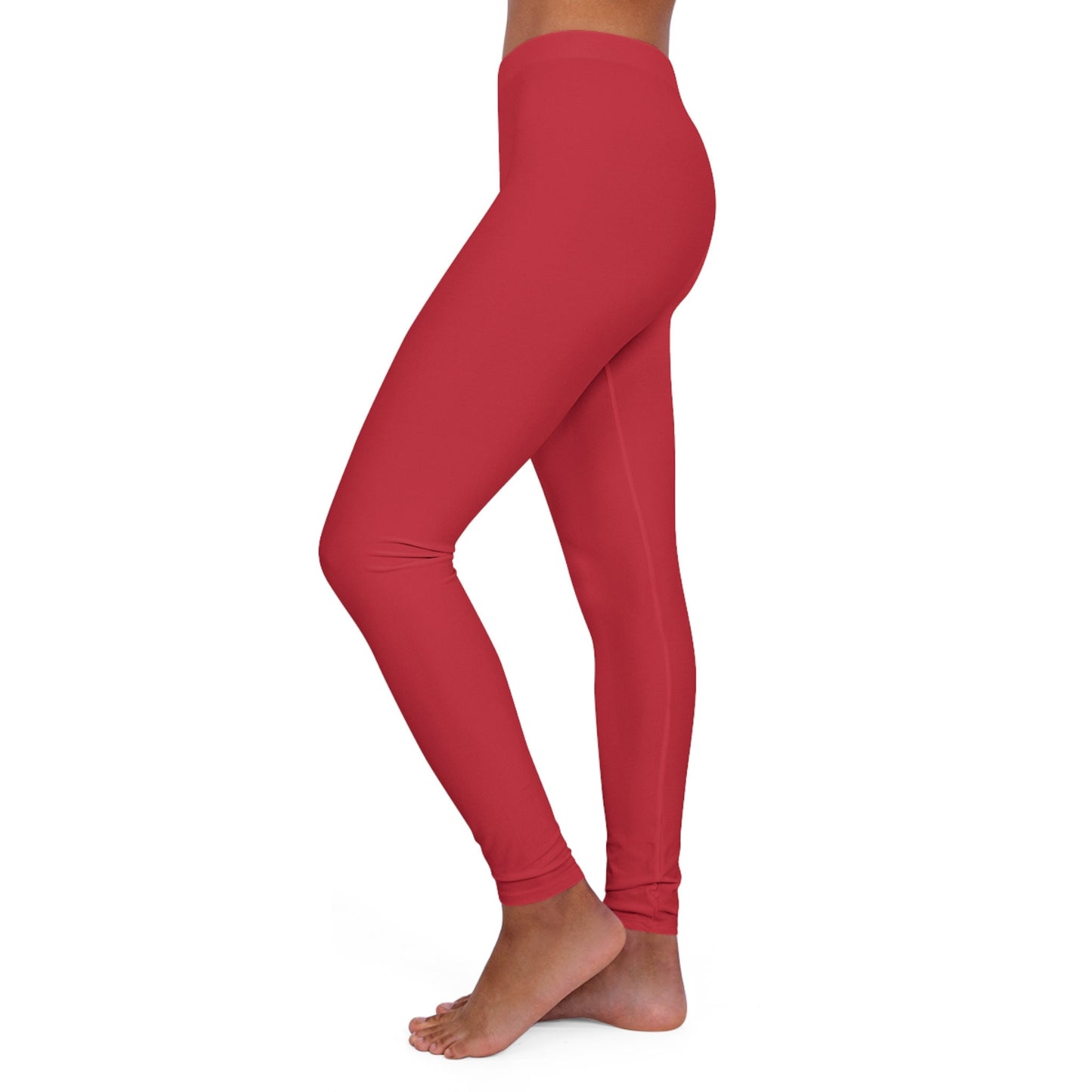 Women's Red Spandex Leggings