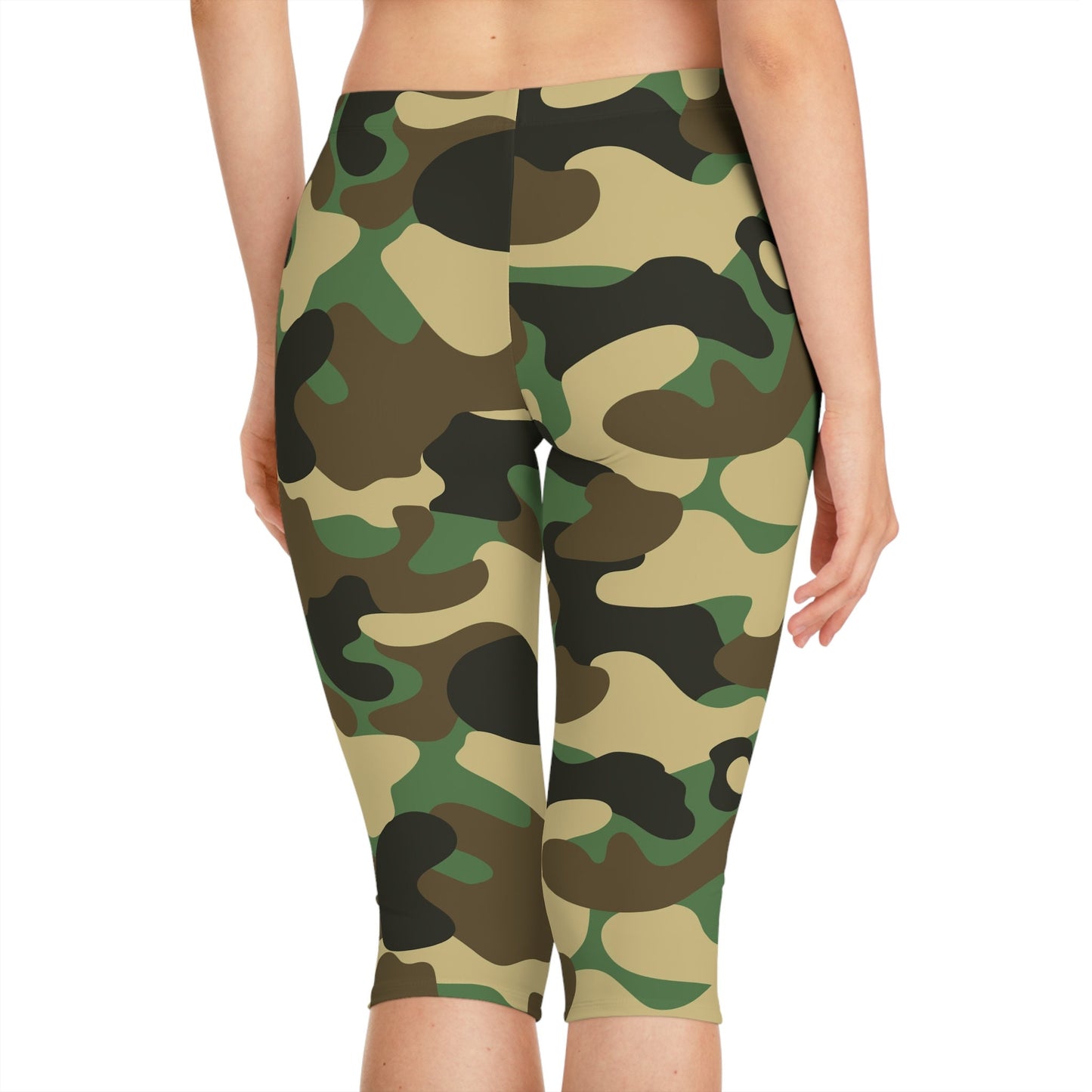 Women's Camo Capri Leggings
