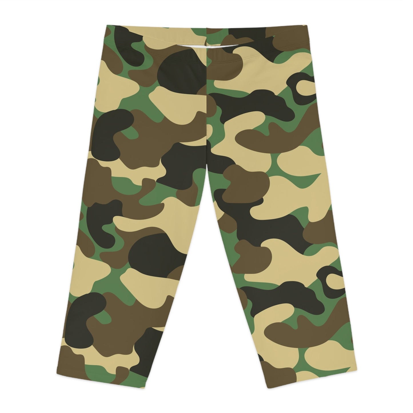 Women's Camo Capri Leggings