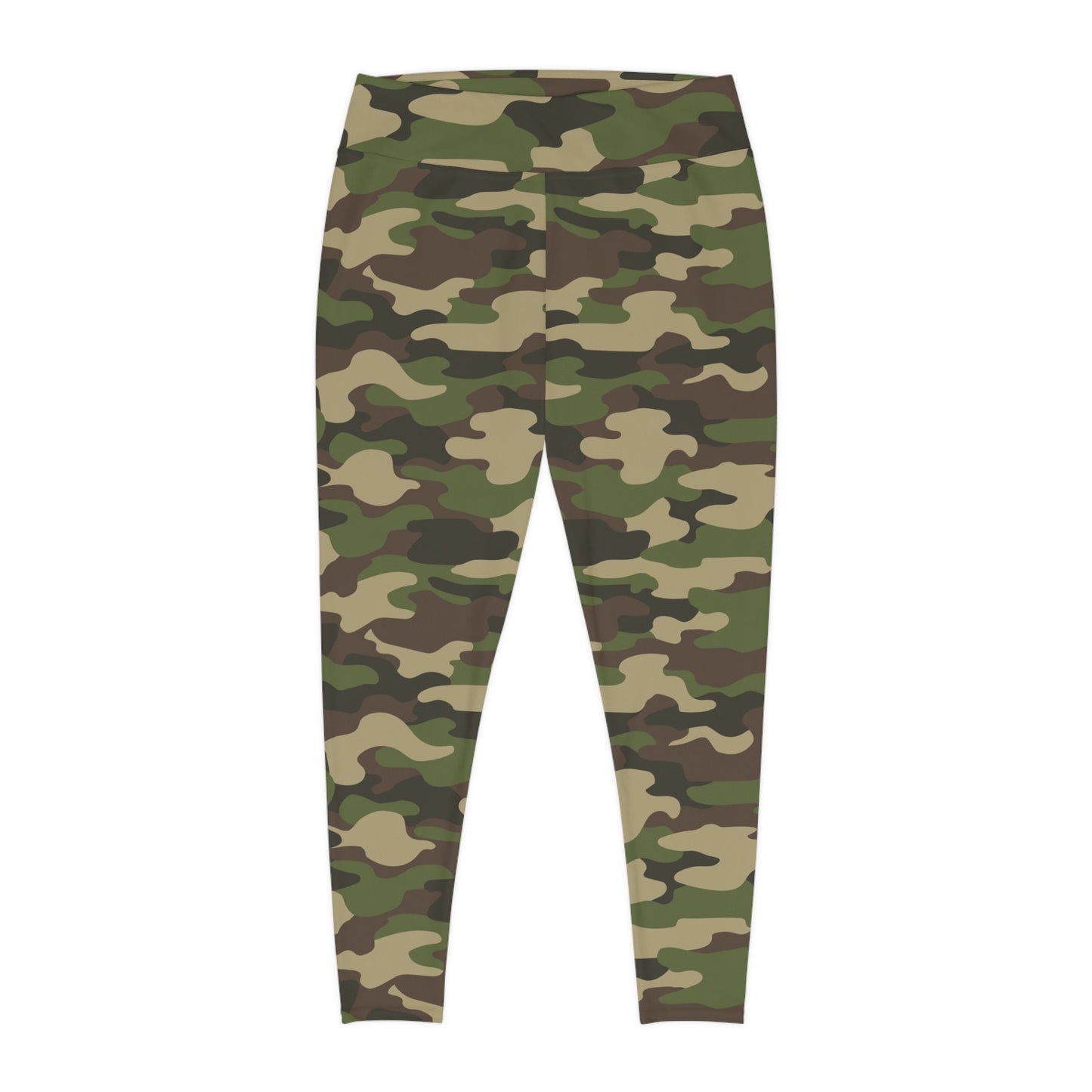 Plus Size Camo Leggings