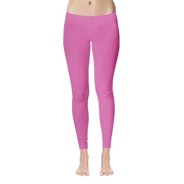 Women's Temp Control Pink Cotton Leggings