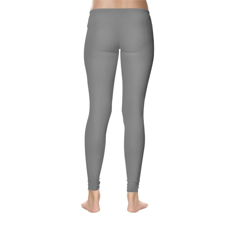 Gray Leggings Women's Temp Control Cotton Leggings